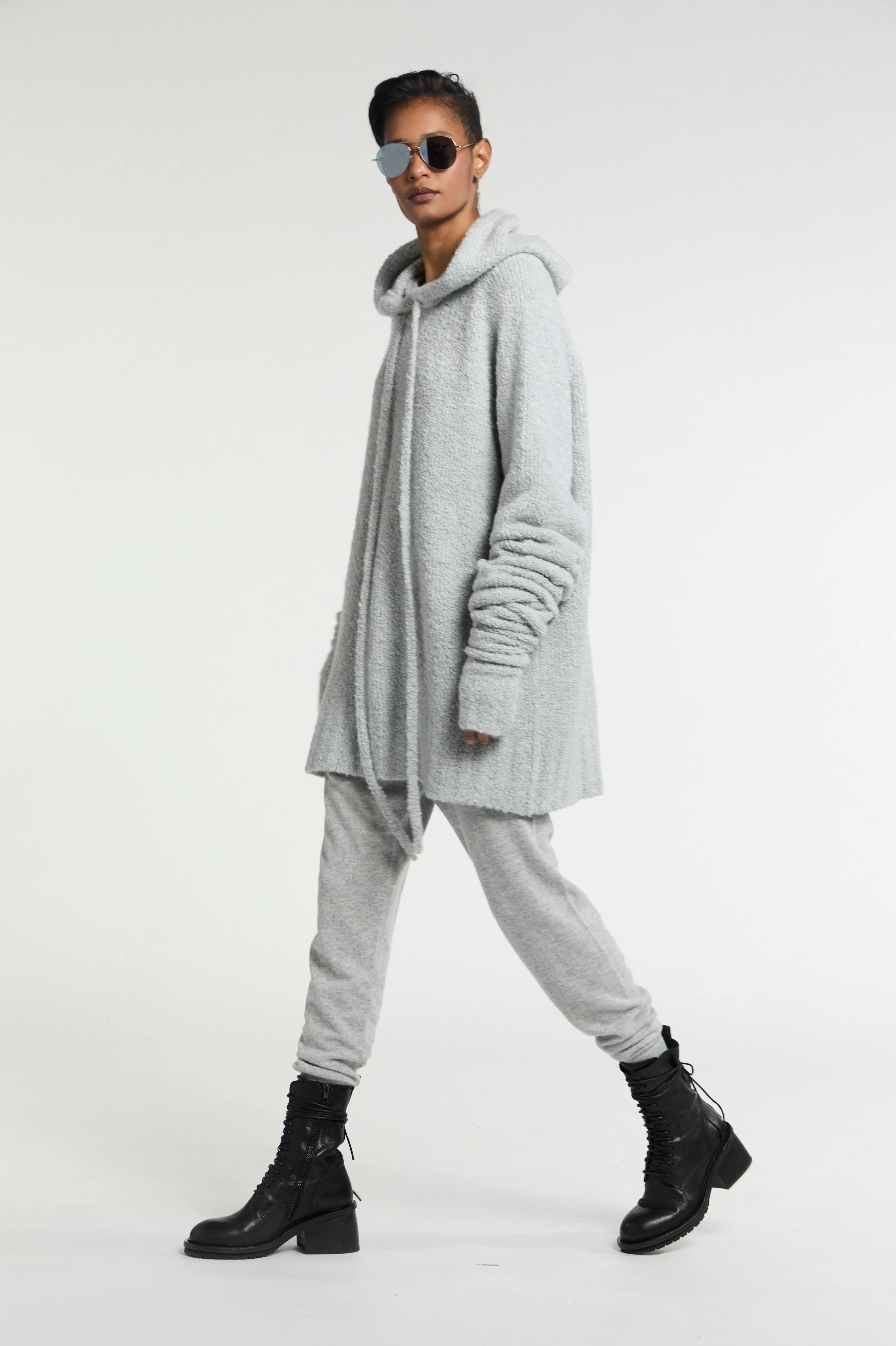 Bonnie Young Cashmere Boucle Hoodie