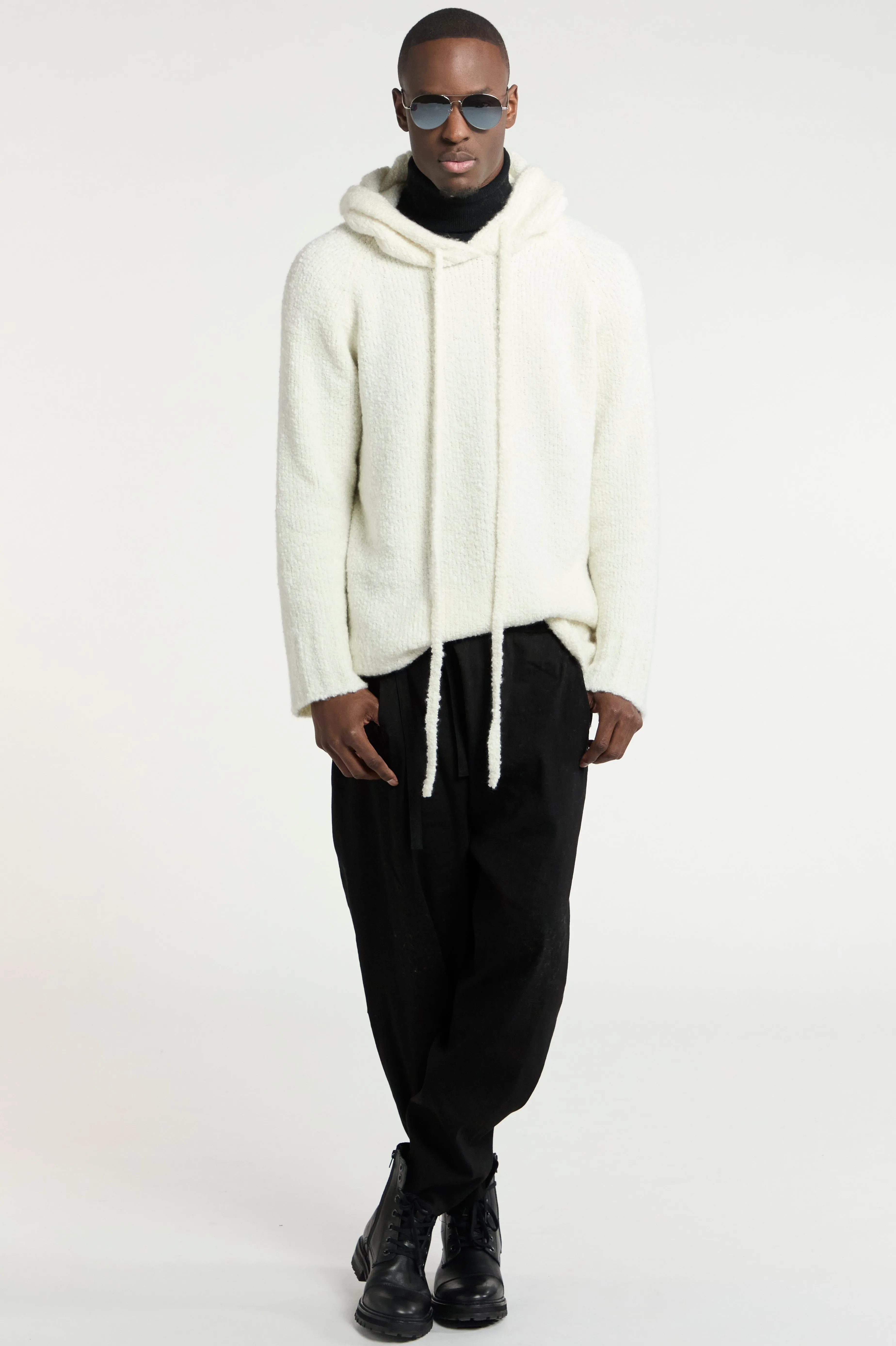 Bonnie Young Cashmere Boucle Hoodie