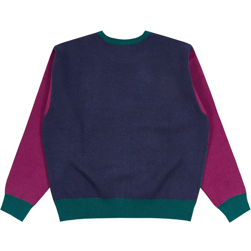 Bronze 56K Old E Sweater Purple/Teal