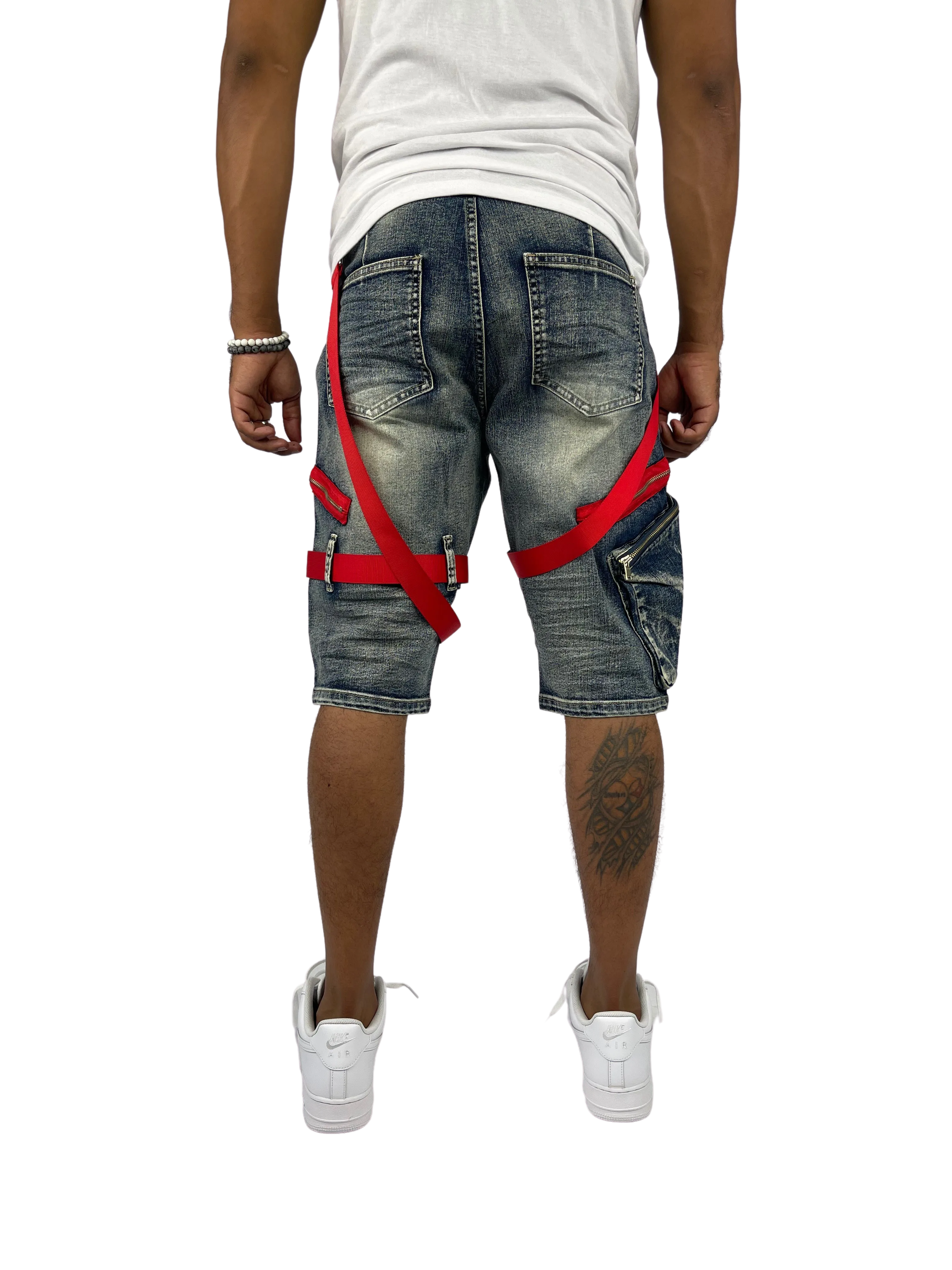 BT-BTS222271X- B&T Strap Cargo Shorts