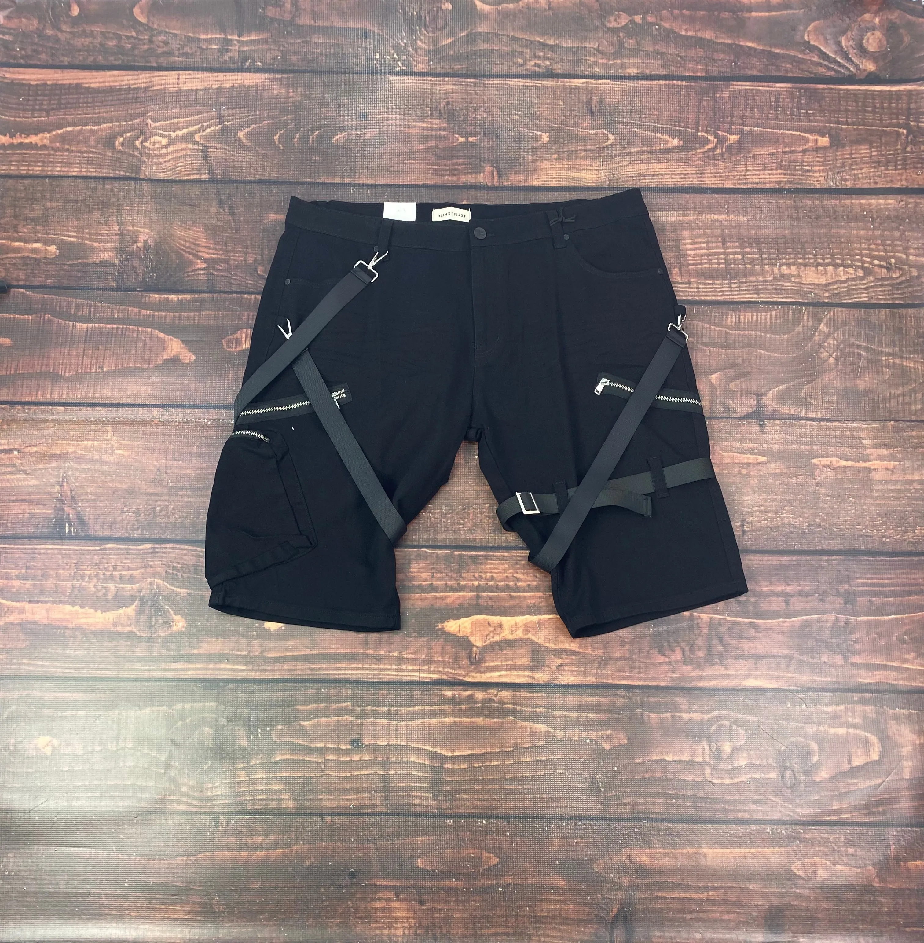 BT-BTS222271X- B&T Strap Cargo Shorts