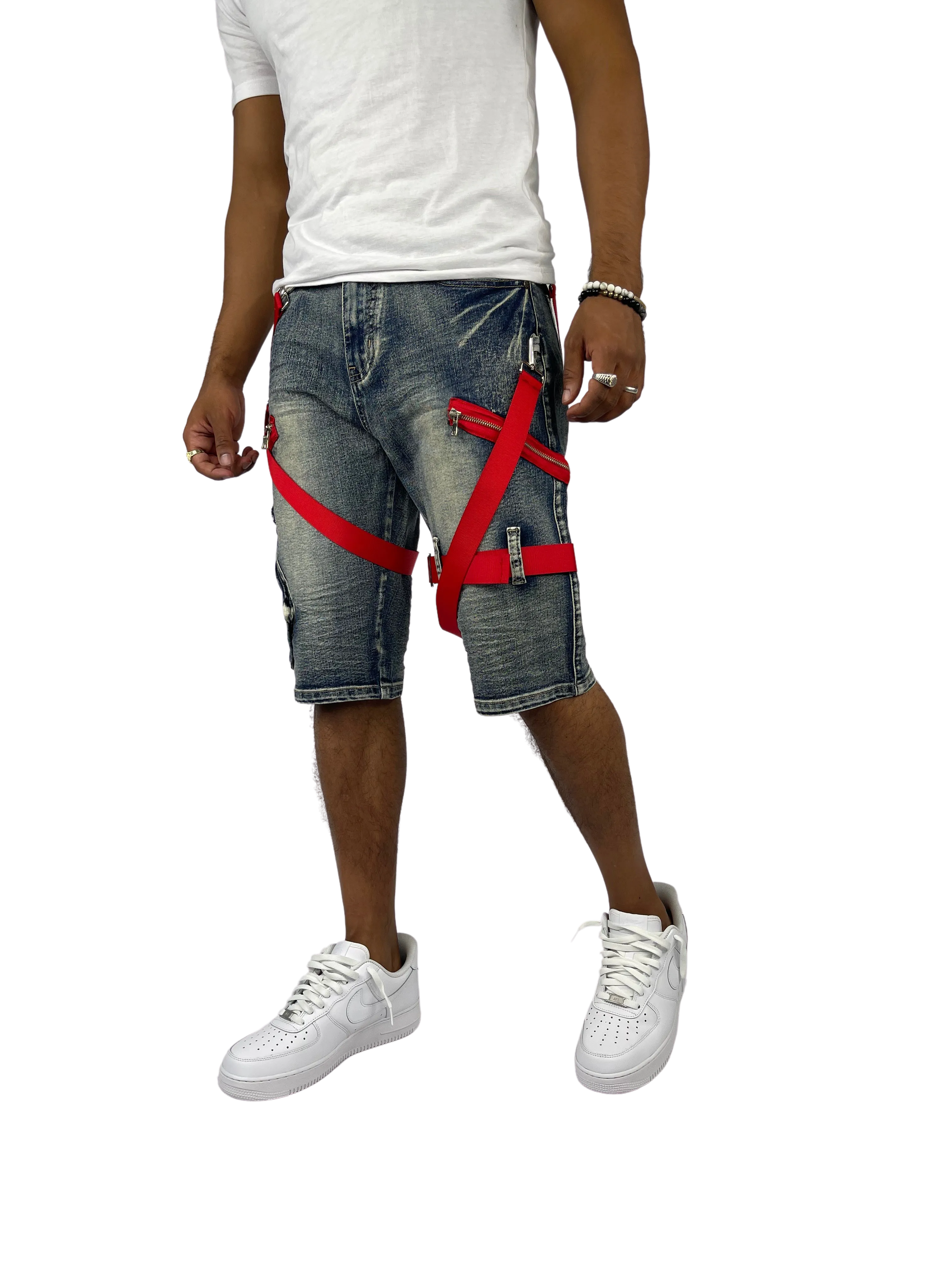BT-BTS222271X- B&T Strap Cargo Shorts