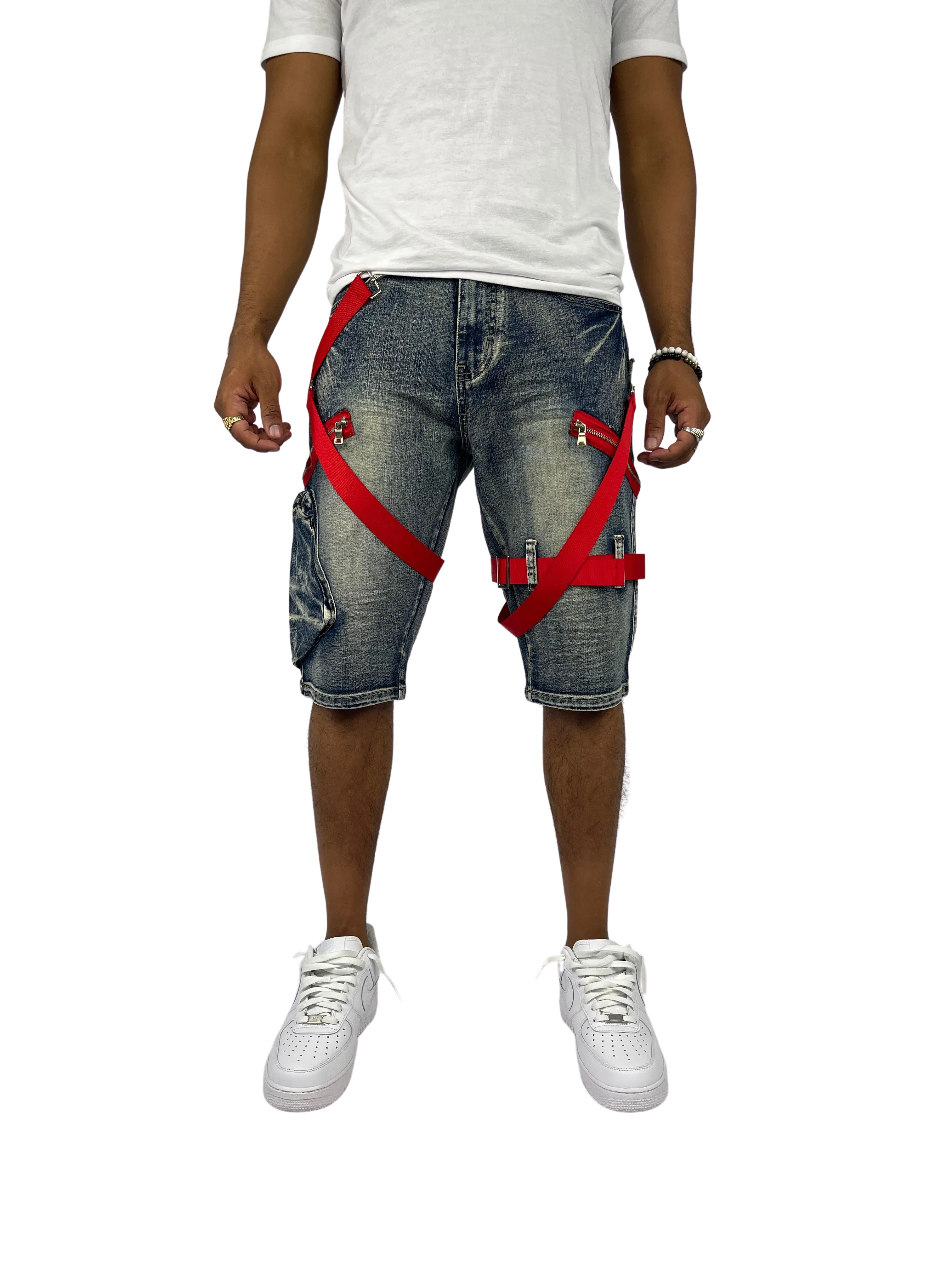 BT-BTS222271X- B&T Strap Cargo Shorts