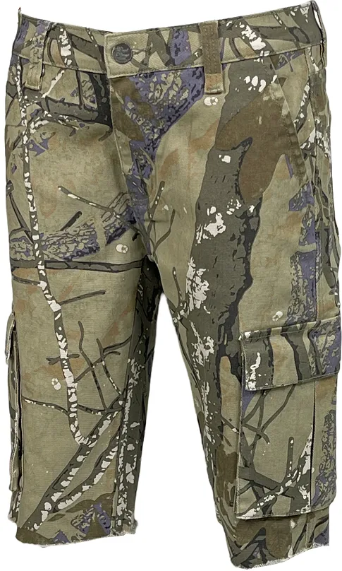 BT-BTS25322-Camo Cargo Shorts