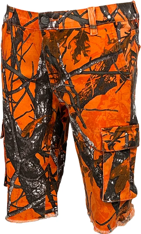 BT-BTS25322-Camo Cargo Shorts