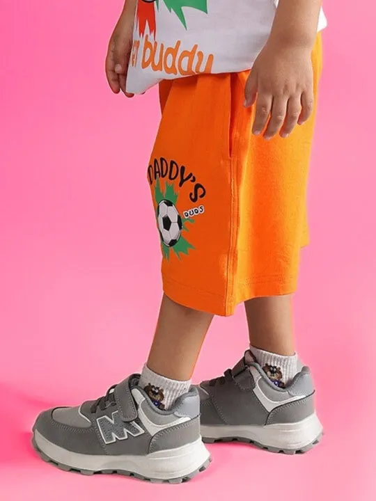 BUDDY SHORTS FOR BOYS & GIRLS (ORANGE)
