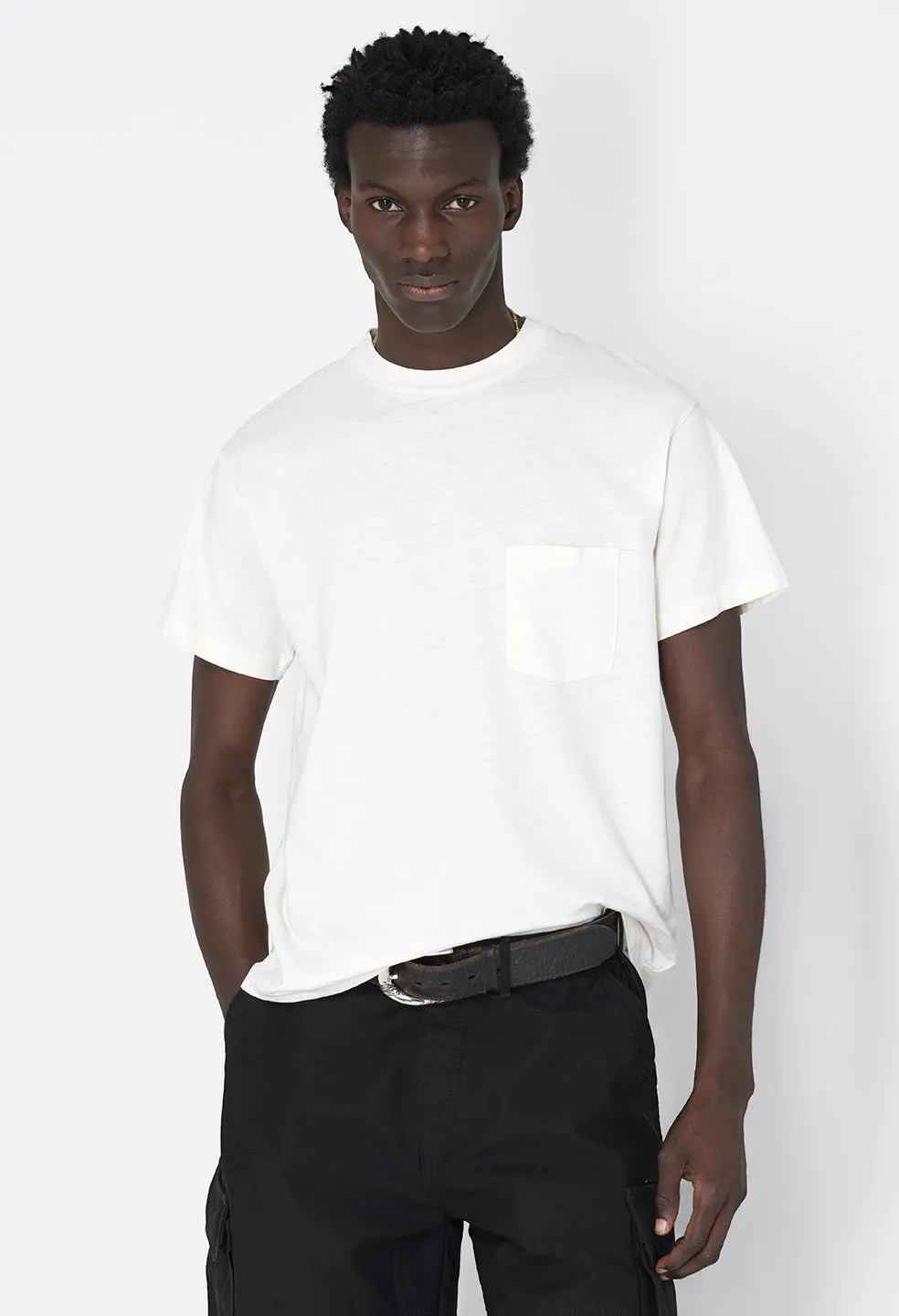Campus Pocket Tee / Salt