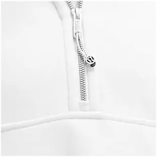 Chi Omega lululemon Scuba Oversized Half-Zip Hoodie - White