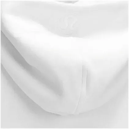 Chi Omega lululemon Scuba Oversized Half-Zip Hoodie - White