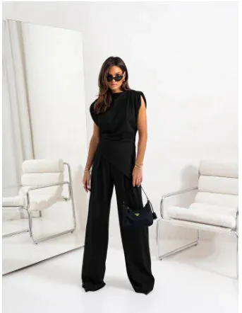 Chic Women's Casual-Professional Two-Piece