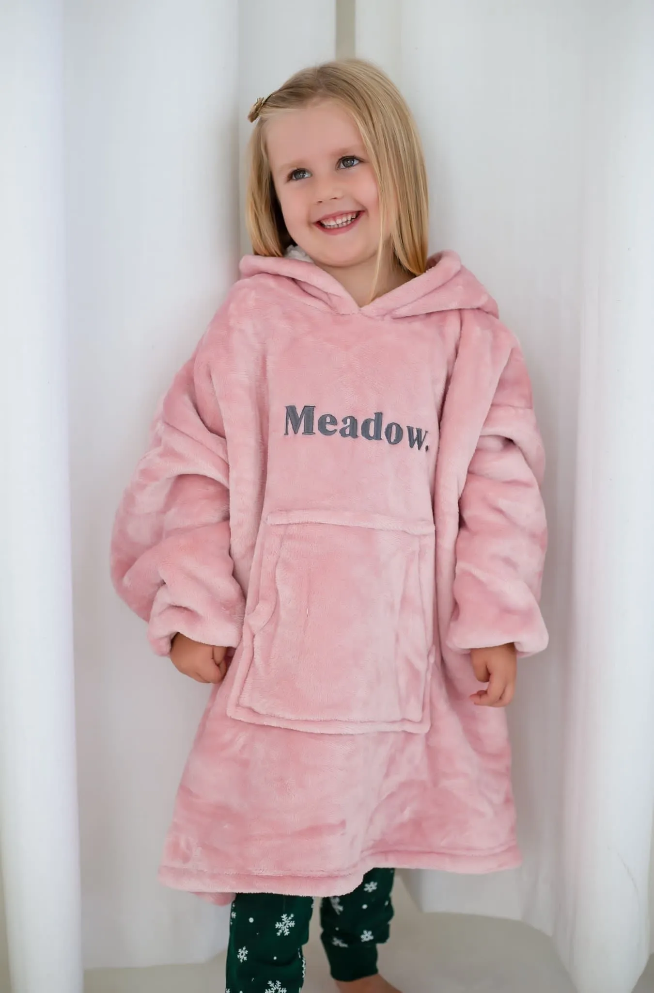 Child Oversized Hooded Blanket
