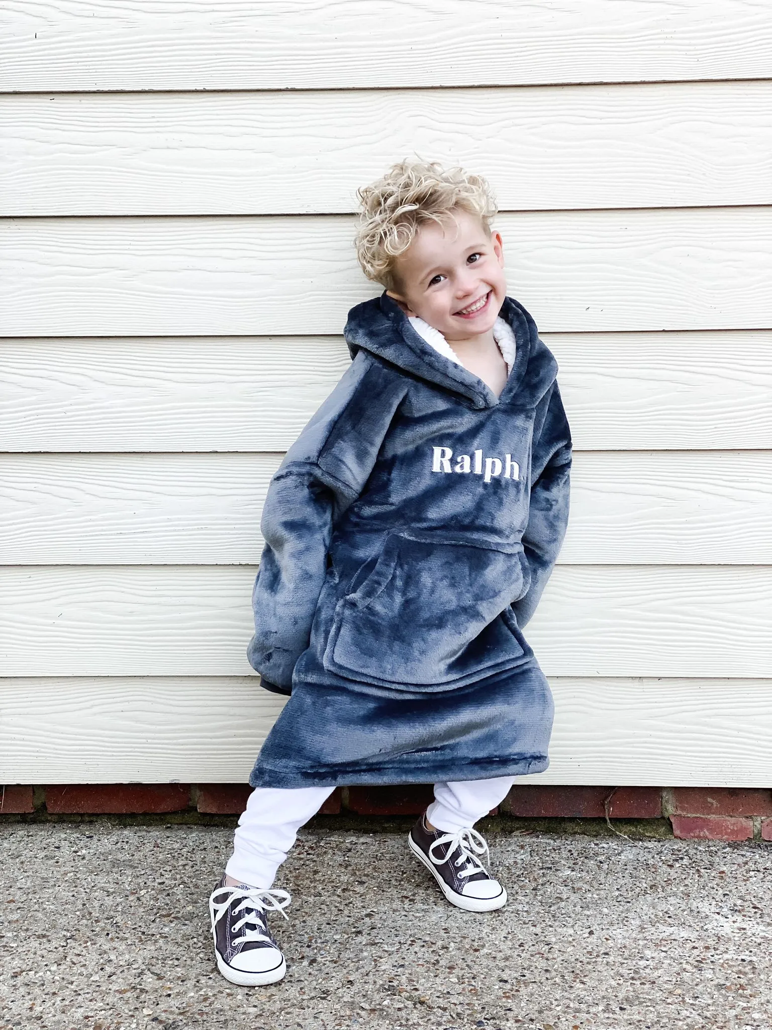 Child Oversized Hooded Blanket