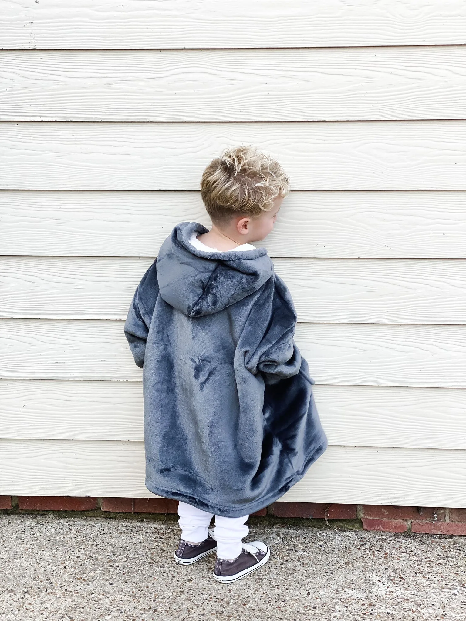 Child Oversized Hooded Blanket