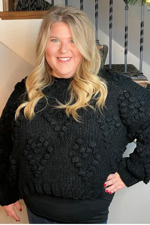 Chunky Black Sweater