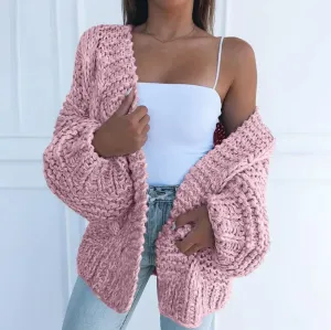 Chunky knit cardigan - Kira