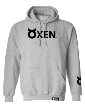 Classic Hoodie - Grey/Black Print