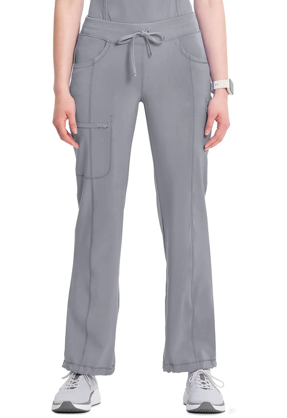 Classics 1123A Straight Leg Drawstring Pants Grey