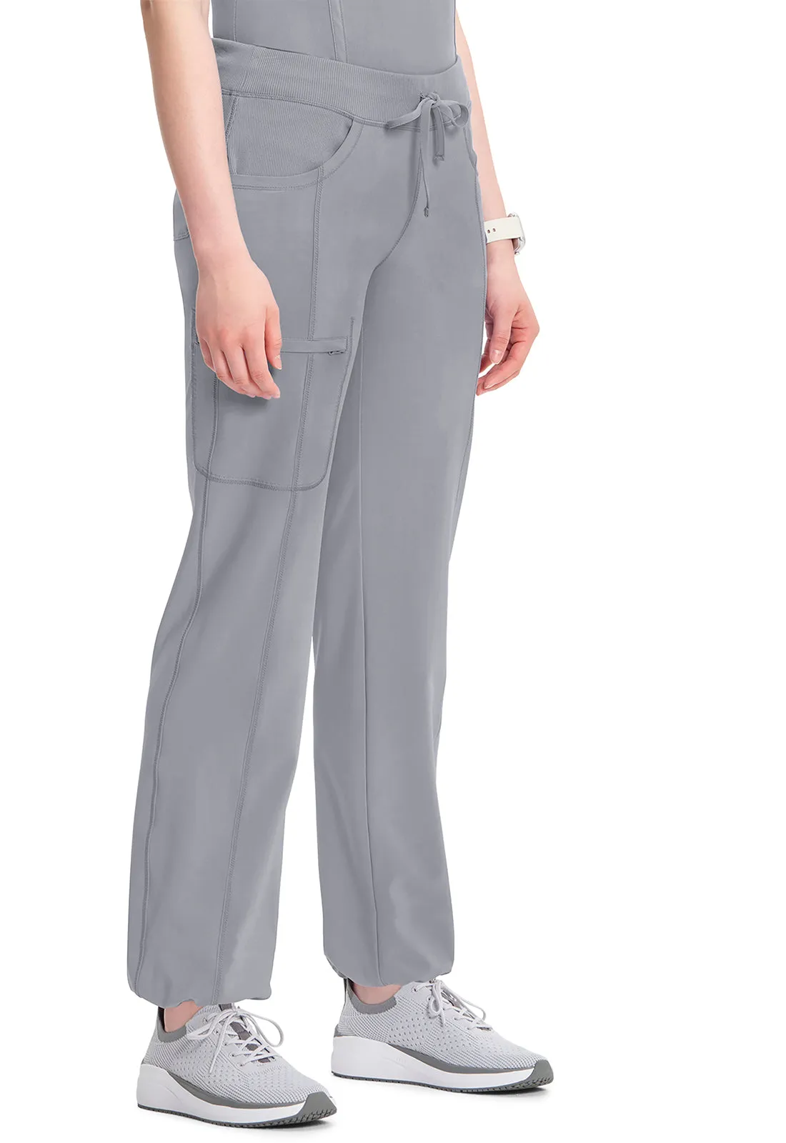 Classics 1123A Straight Leg Drawstring Pants Grey