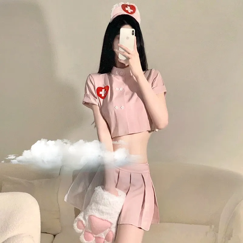 COSPLAY NURSE UNIFORM SUIT UB98178