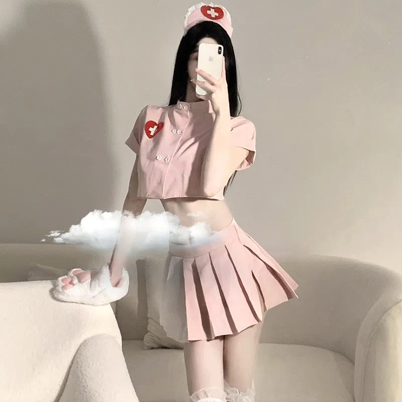 COSPLAY NURSE UNIFORM SUIT UB98178