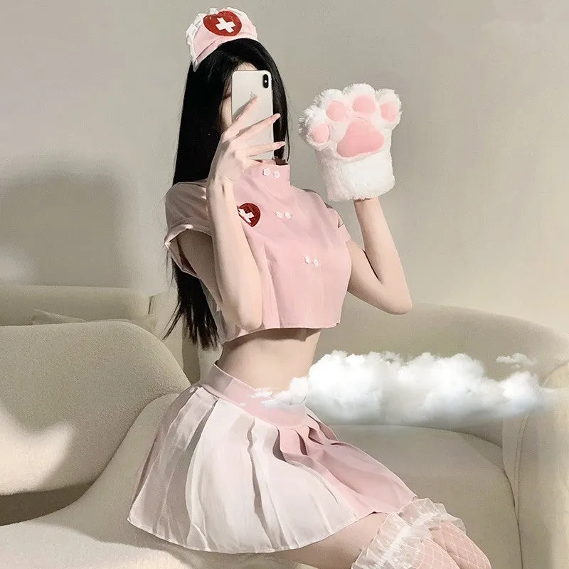 COSPLAY NURSE UNIFORM SUIT UB98178