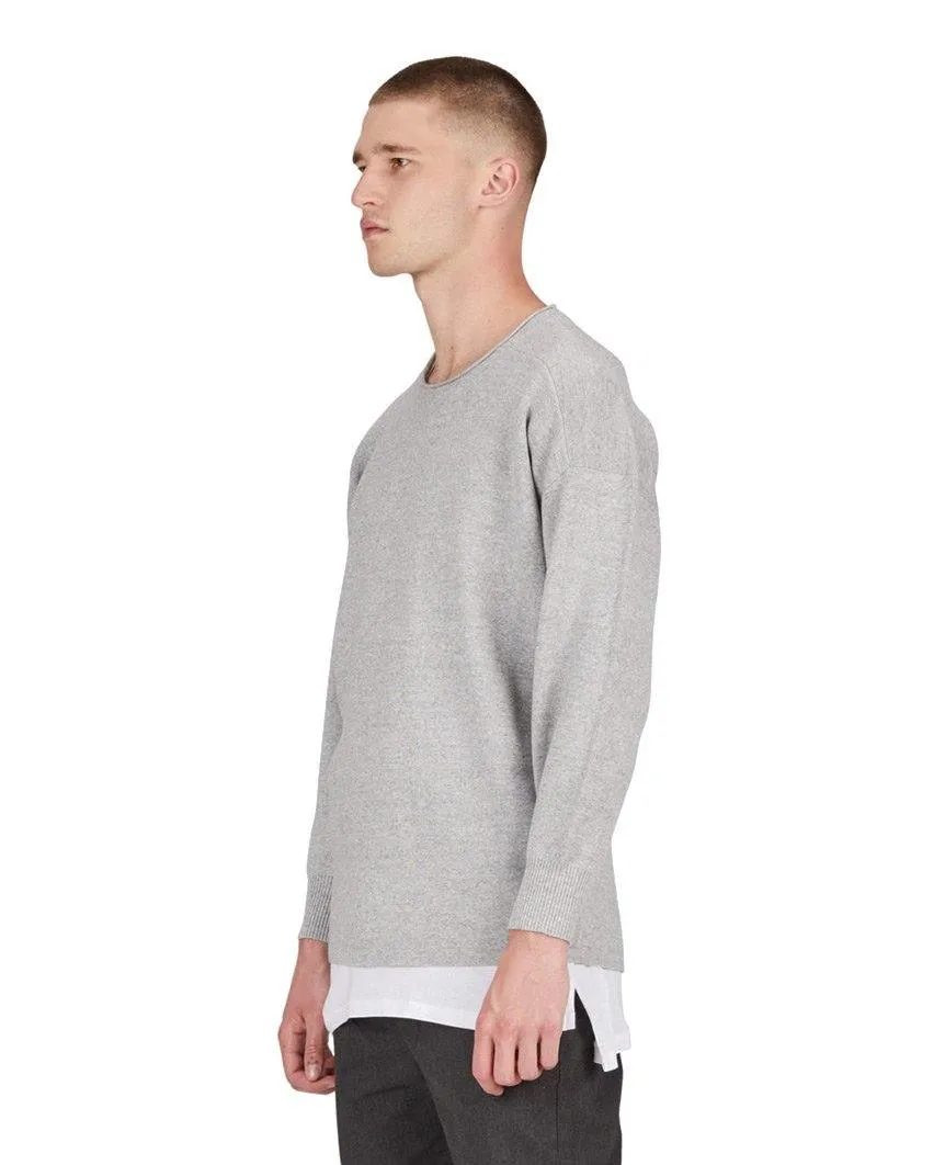 Cotch Knit Sweater Grey Marle