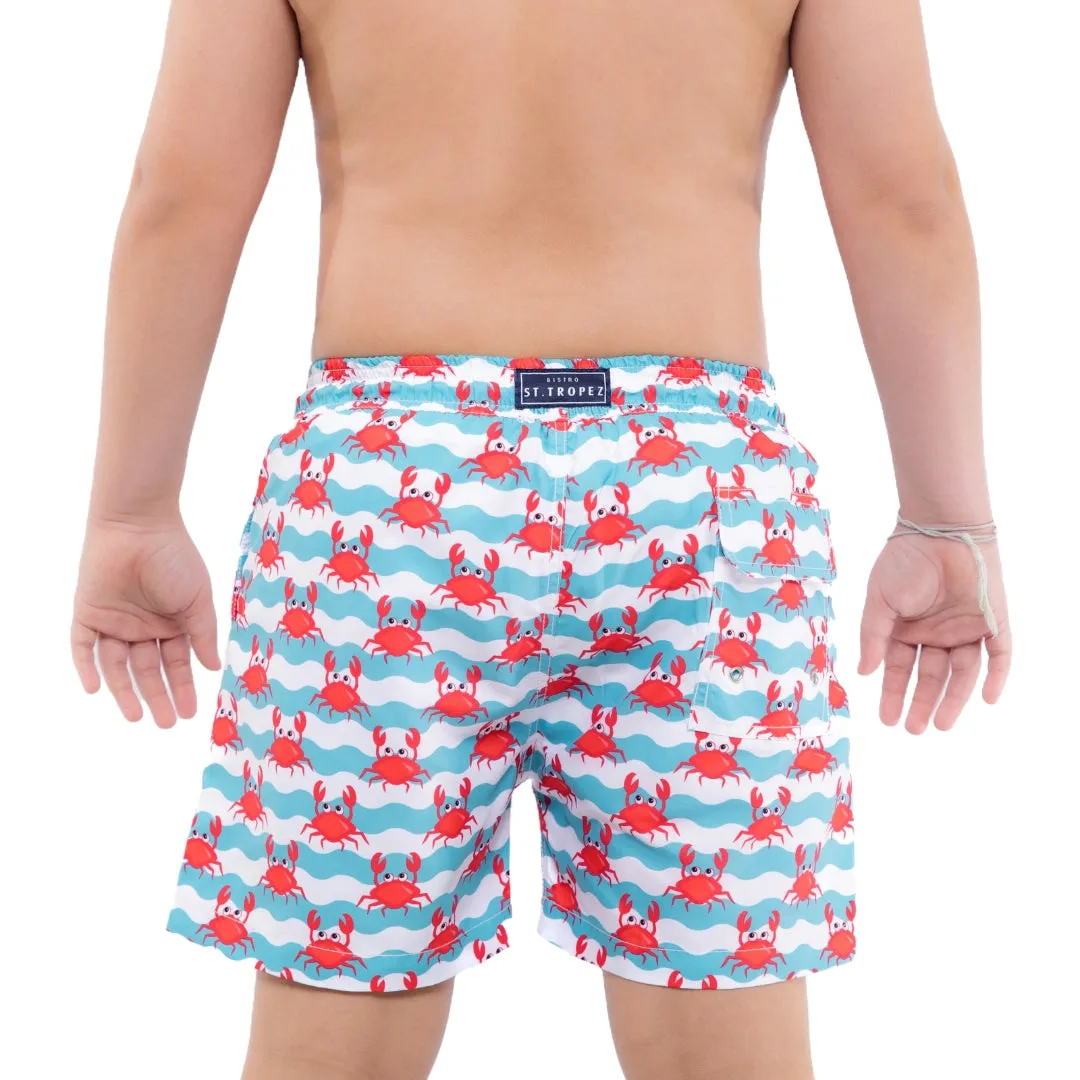 Crab Boys Board Shorts