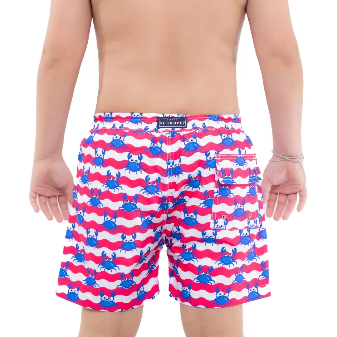 Crab Boys Board Shorts