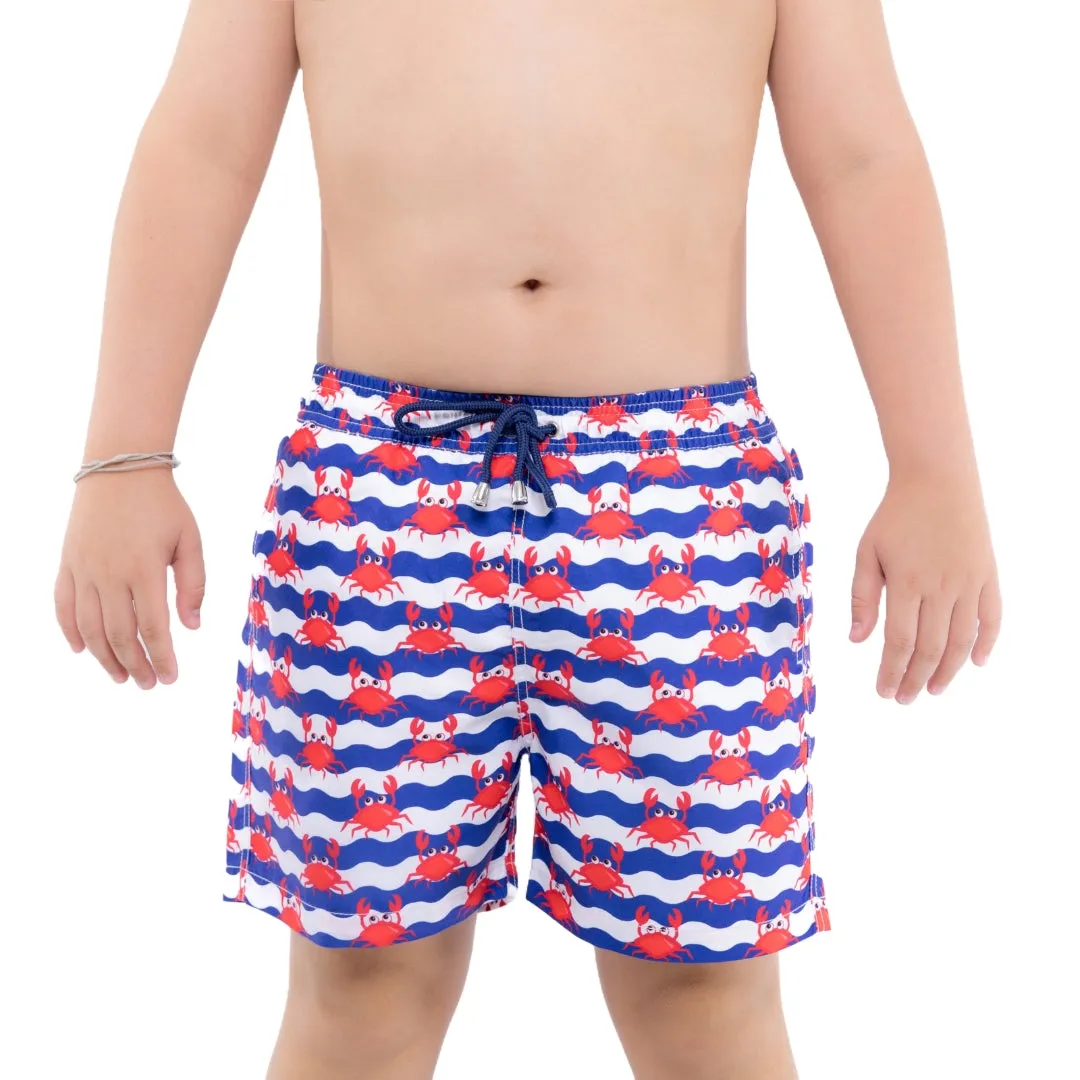 Crab Boys Board Shorts