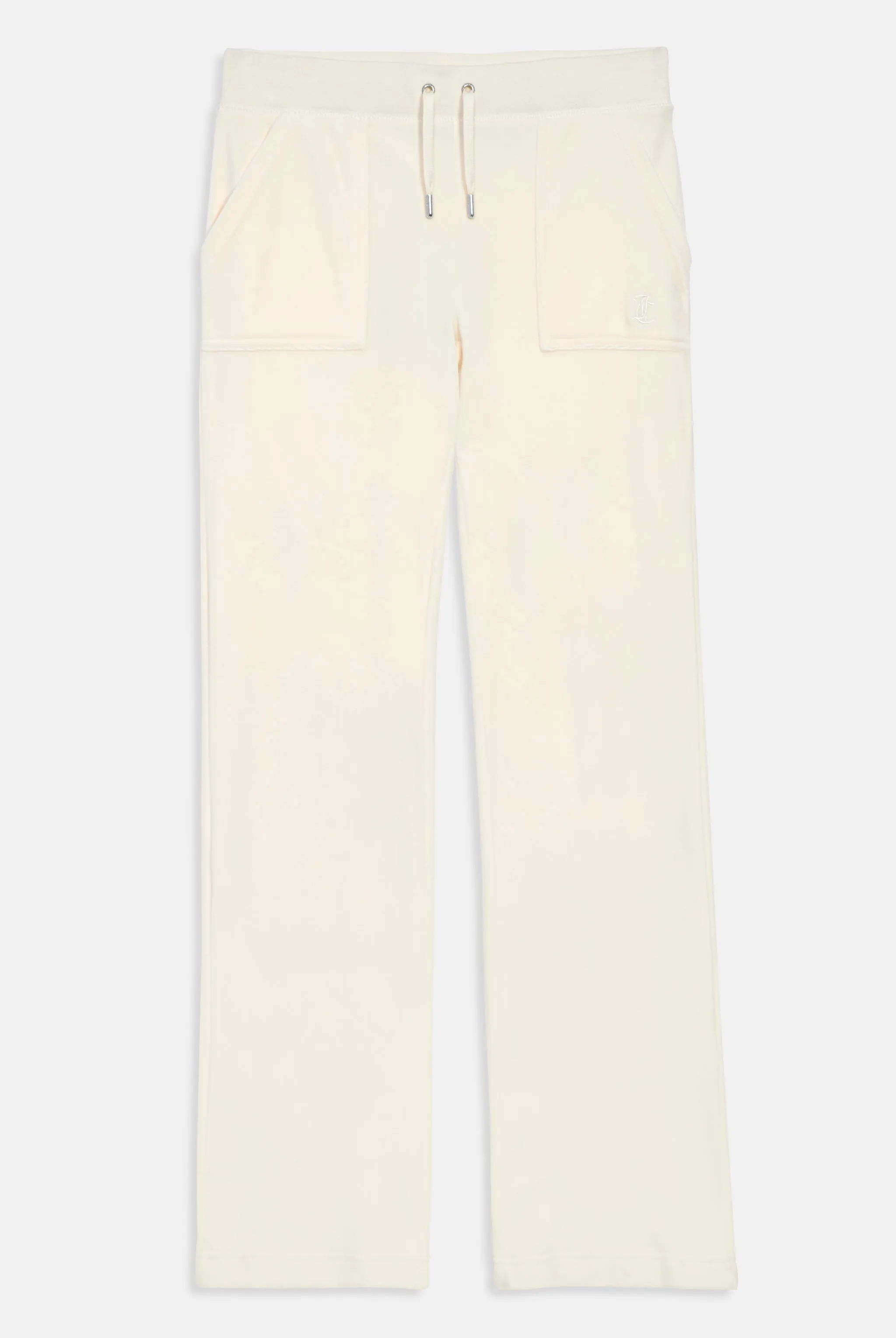 CREAM CLASSIC VELOUR DEL RAY POCKETED BOTTOMS