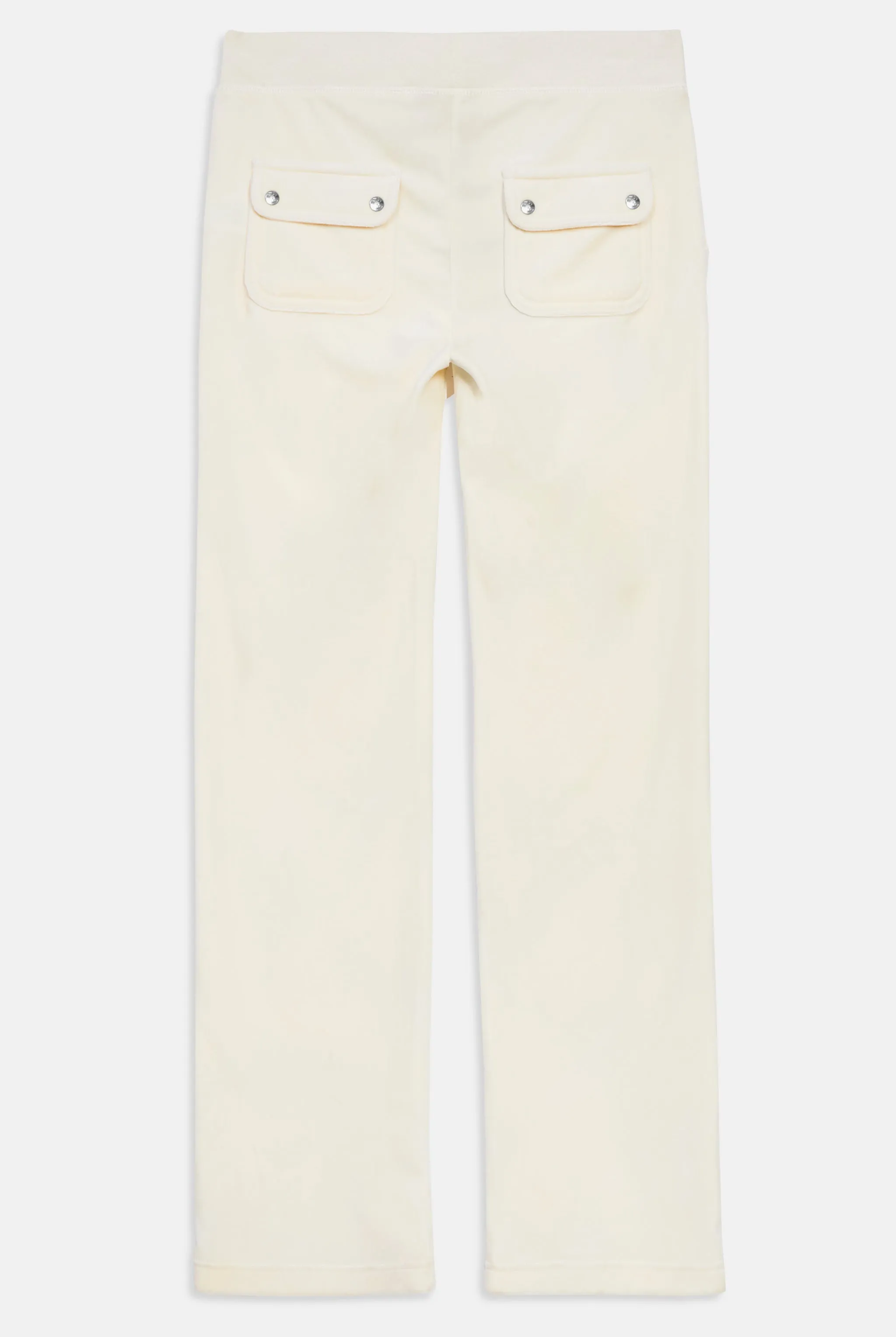 CREAM CLASSIC VELOUR DEL RAY POCKETED BOTTOMS