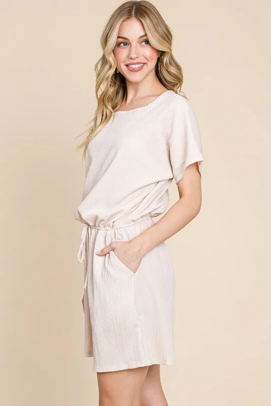 Crinkle Romper - Final Sale