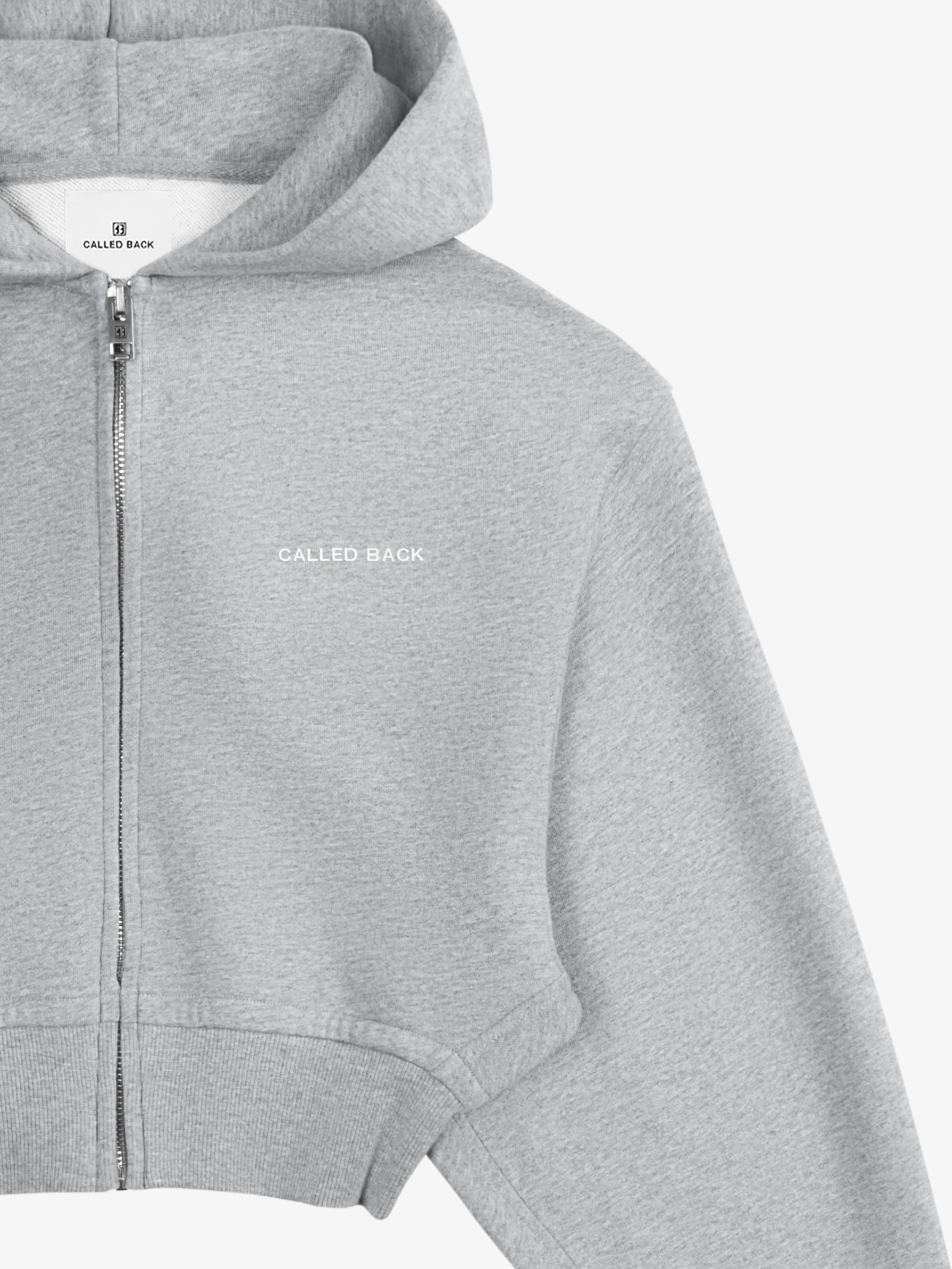 Cropped hoodie