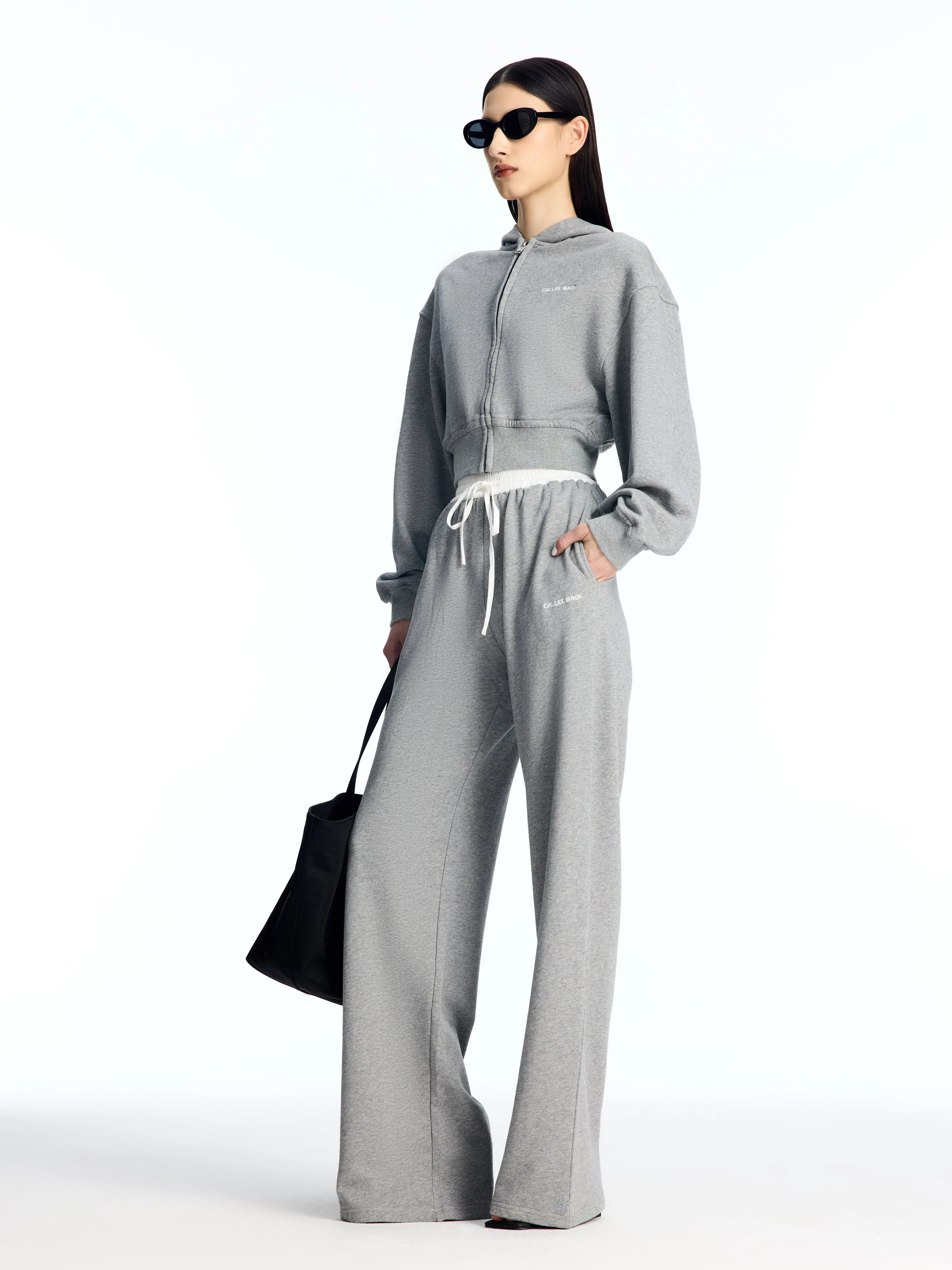 Cropped hoodie