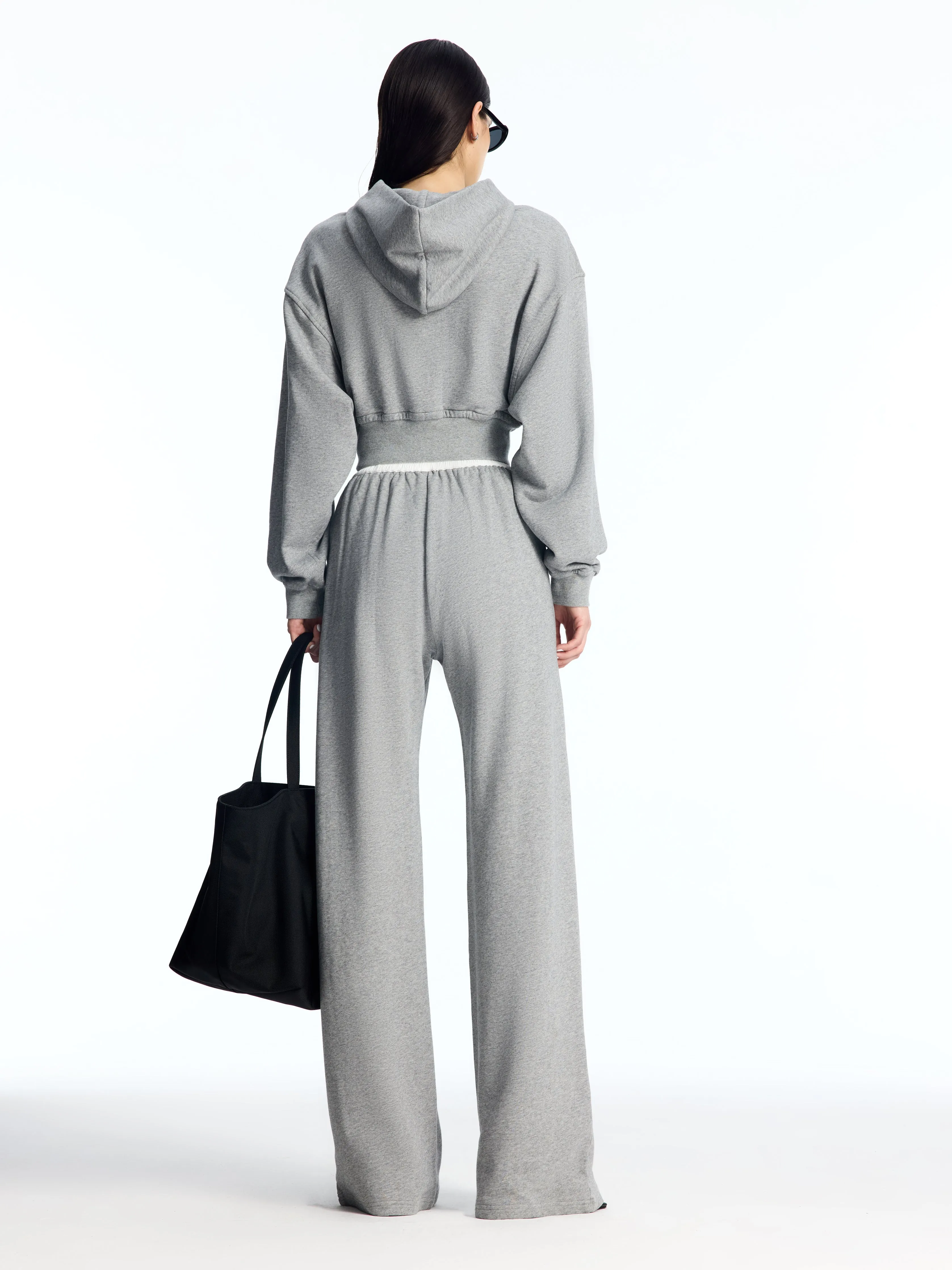 Cropped hoodie