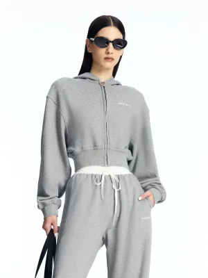 Cropped hoodie