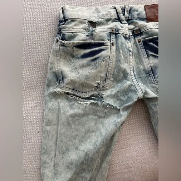D&amp;G Dolce &amp; Gabbana ripped Girly jeans, size 25