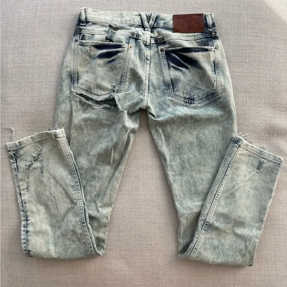 D&amp;G Dolce &amp; Gabbana ripped Girly jeans, size 25