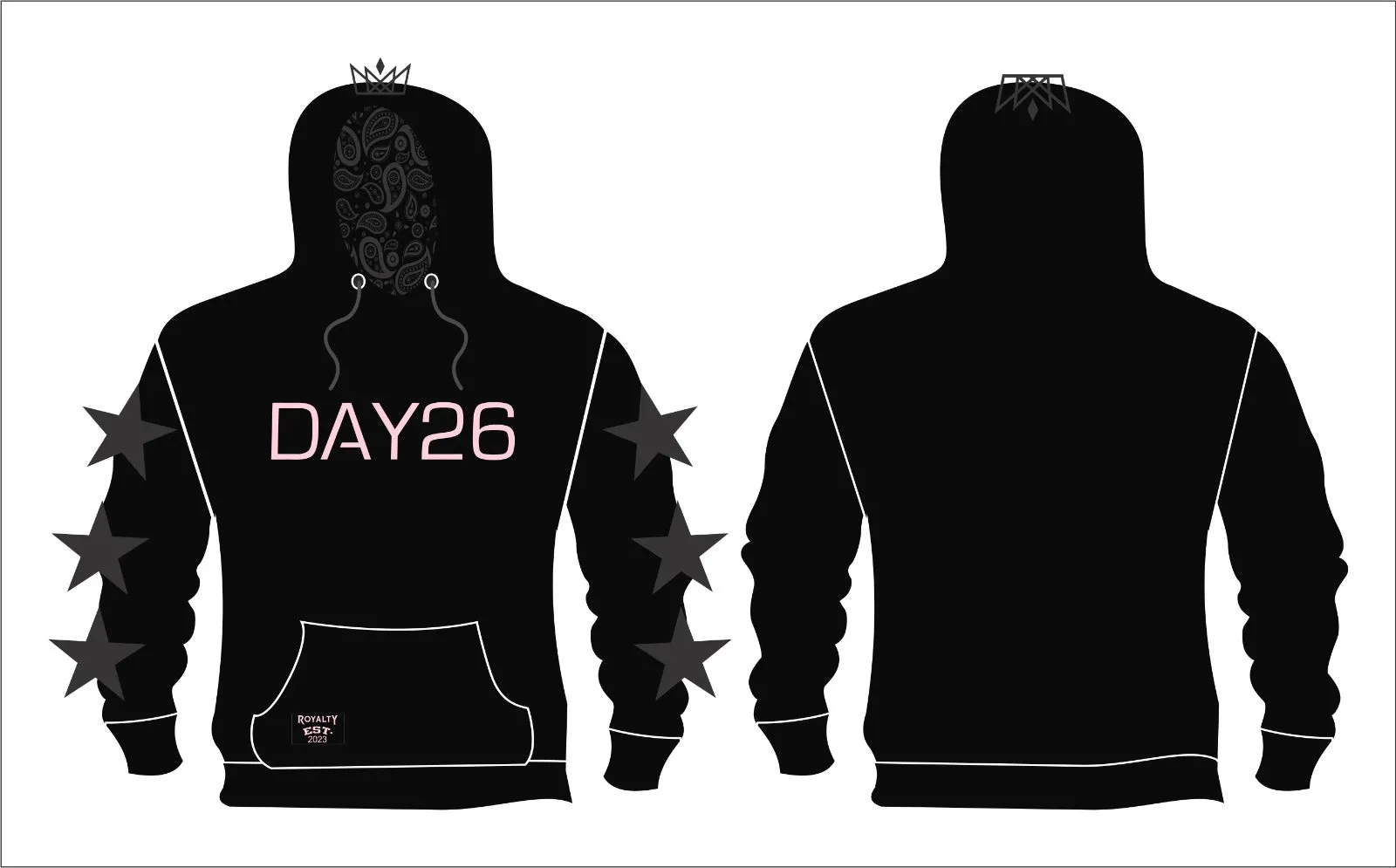 Day26 Oversized Hoodie W/Satin Lining