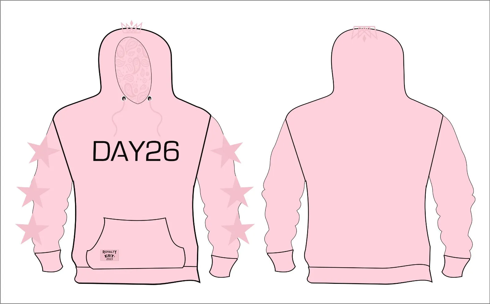 Day26 Oversized Hoodie W/Satin Lining