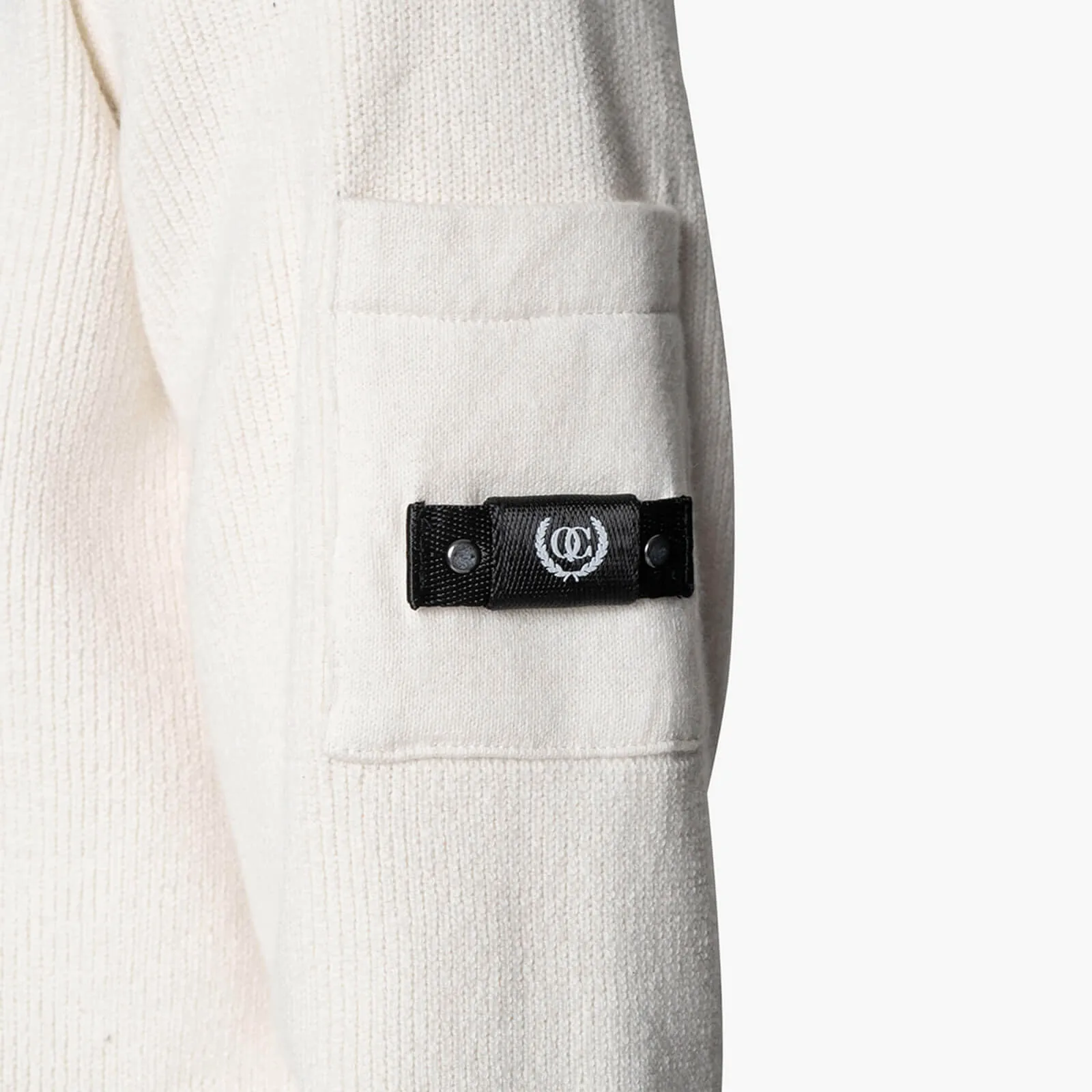 D'AZUR KNITTED HALFZIP | ECRU