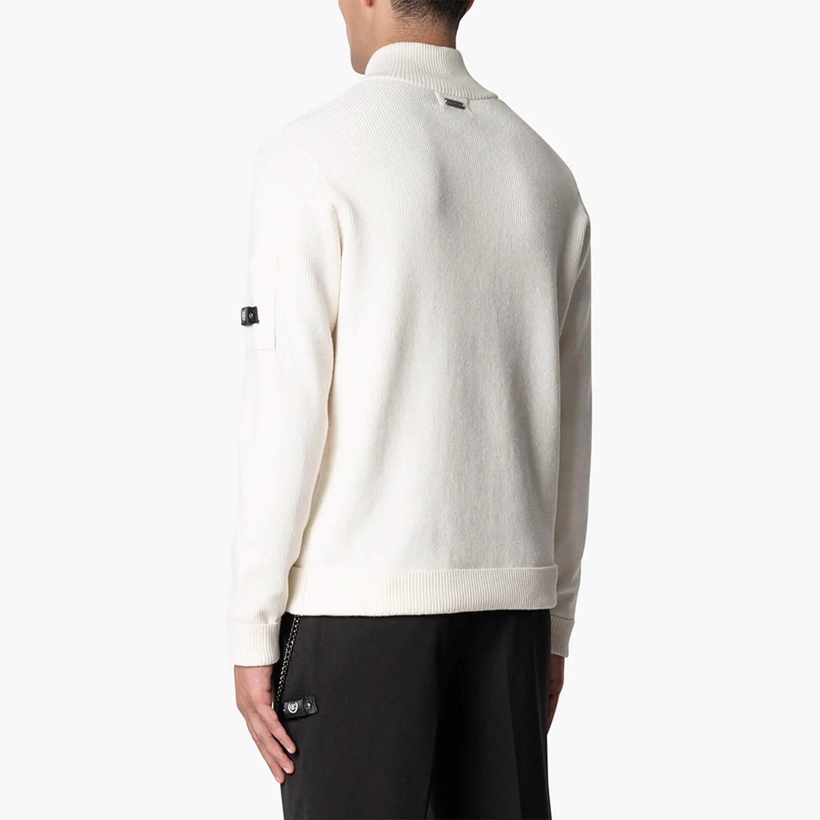 D'AZUR KNITTED HALFZIP | ECRU