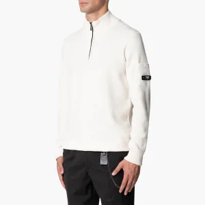 D'AZUR KNITTED HALFZIP | ECRU
