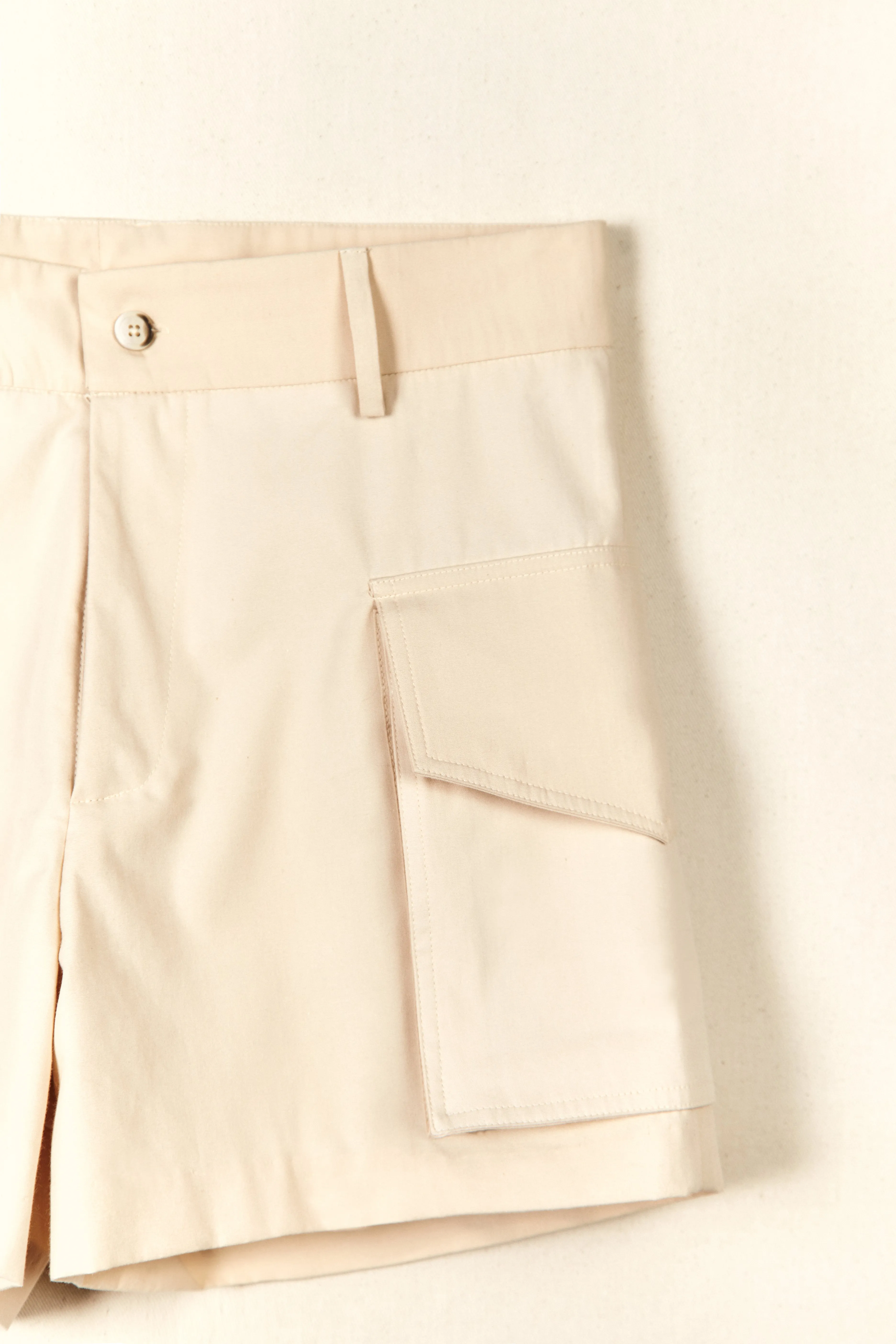 Denim Cargo Shorts