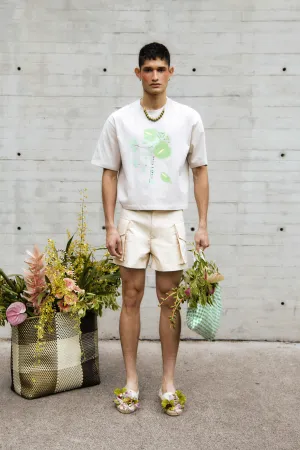 Denim Cargo Shorts