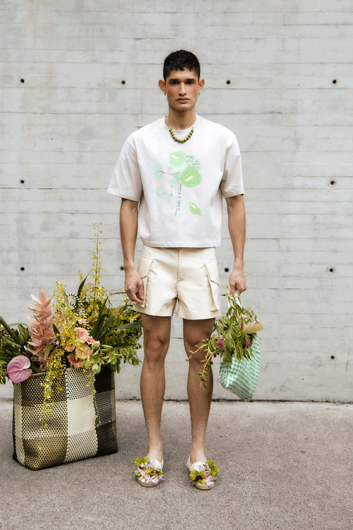 Denim Cargo Shorts