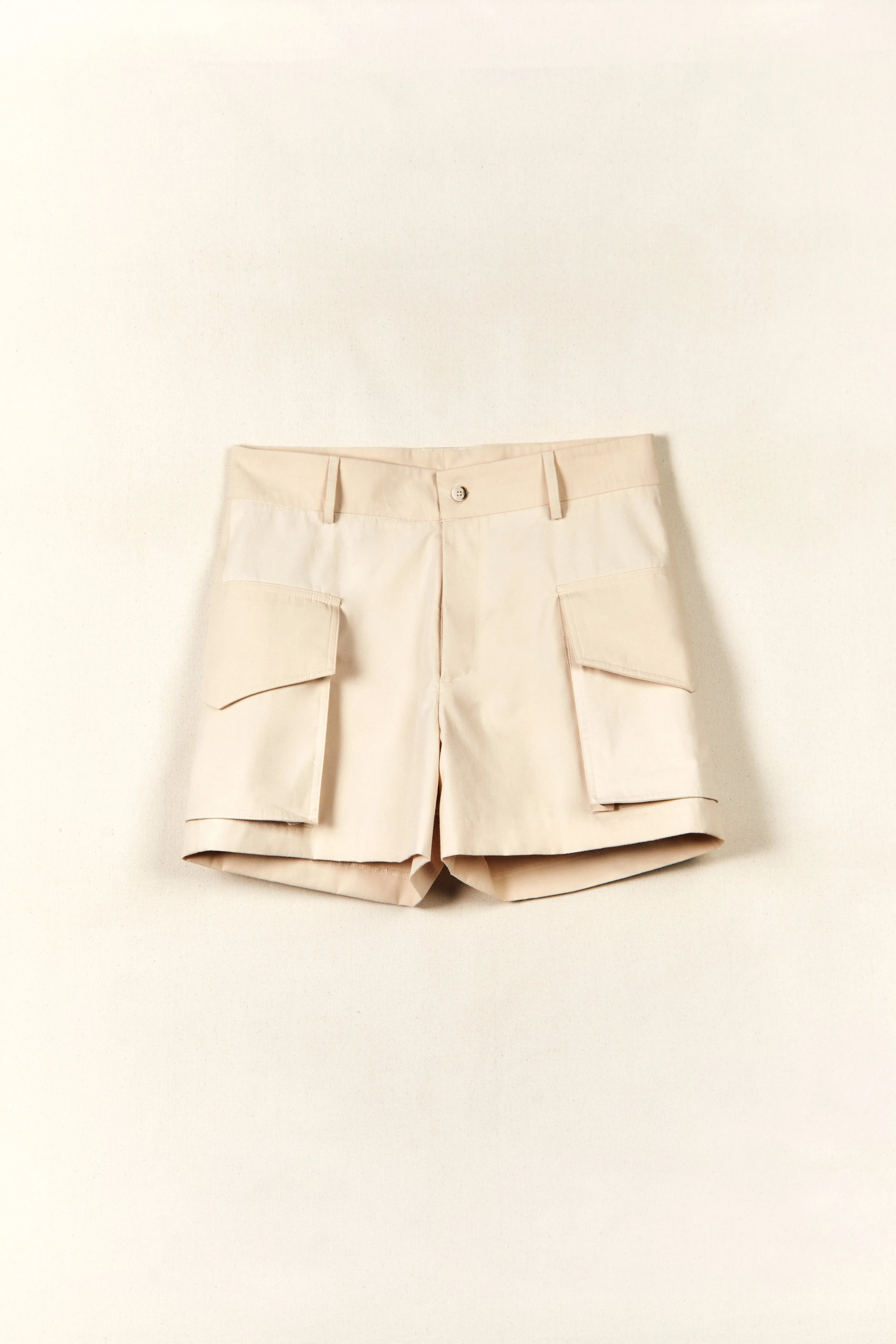 Denim Cargo Shorts