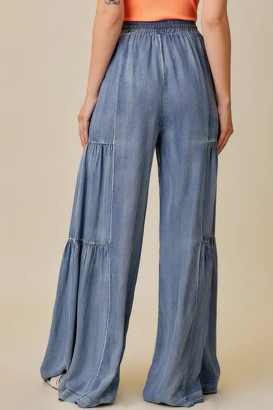 Deserae Chambray Pants