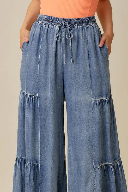 Deserae Chambray Pants