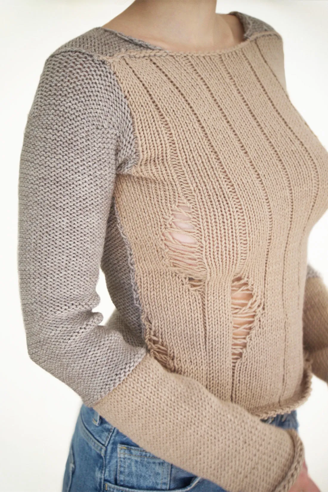 Desert Knitted Sweater